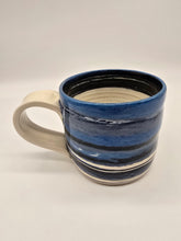 Load image into Gallery viewer, Marbled blue mug